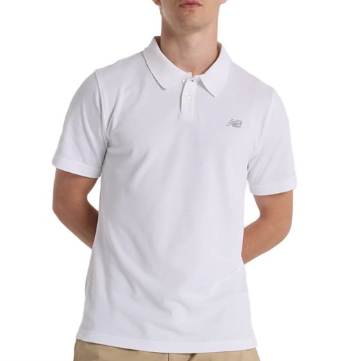 Koszulka New Balance MT51519WT - biała ze sklepu streetstyle24.pl w kategorii T-shirty męskie - zdjęcie 178478004