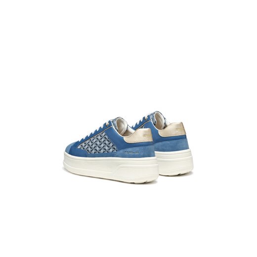 Geox buty sportowe damskie sneakersy sznurowane
