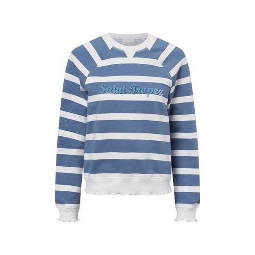 Rich & Royal Bluza damska Kobiety Bawełna jasnoniebieski w paski ze sklepu vangraaf w kategorii Bluzy damskie - zdjęcie 178480922