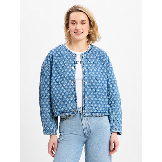 Levi's Damska kurtka dżinsowa Kobiety light stone wzorzysty ze sklepu vangraaf w kategorii Kurtki damskie - zdjęcie 178480962