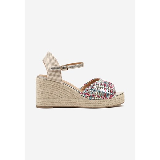 Renee espadryle damskie boho na lato z klamrą 