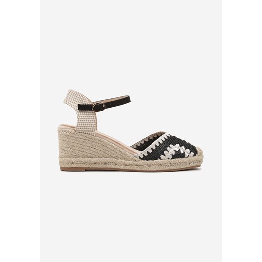 Espadryle damskie Renee na koturnie eleganckie na lato