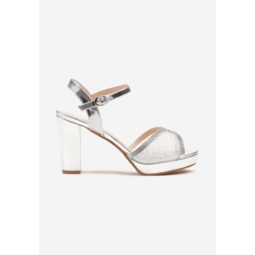 Sandały damskie Renee casual z klamrą