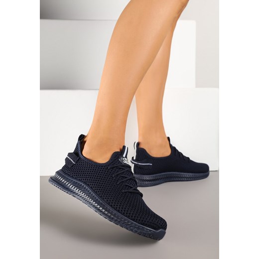 Granatowe Elastyczne Buty Sportowe Sneakersy Nuriane ze sklepu renee.pl w kategorii Buty sportowe damskie - zdjęcie 178496593