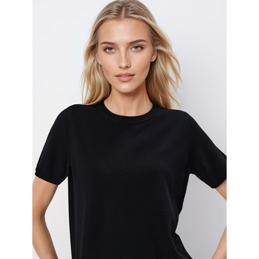 Mohito - Wełniany sweter - czarny Mohito XS Mohito