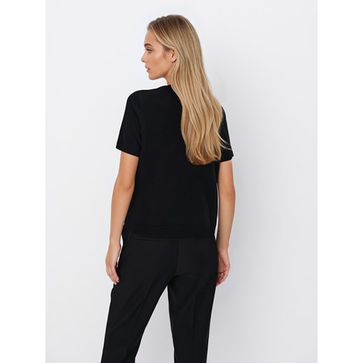 Mohito - Wełniany sweter - czarny Mohito XS Mohito