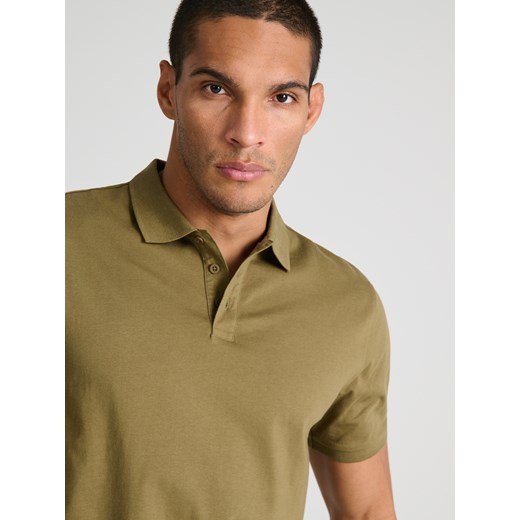 Sinsay - Koszulka polo - khaki Sinsay S Sinsay