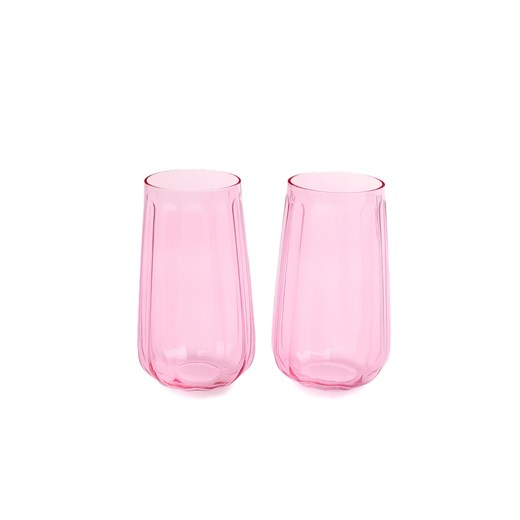 Sinsay - Szklanki 2 pack - różowy Sinsay One Size Sinsay