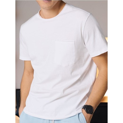 Sinsay - Koszulka - biały ze sklepu Sinsay w kategorii T-shirty męskie - zdjęcie 178502593