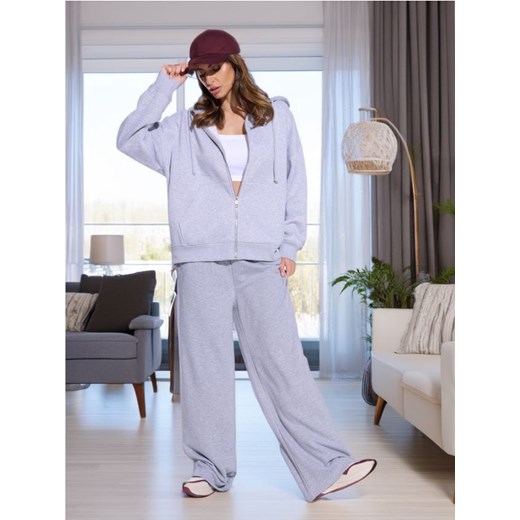 Sinsay - Bluza z kapturem - szary Sinsay S Sinsay