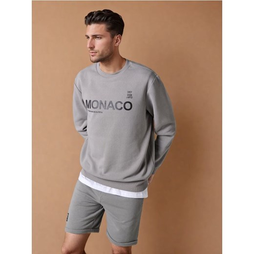 Sinsay - Bluza - szary ze sklepu Sinsay w kategorii Bluzy męskie - zdjęcie 178502923