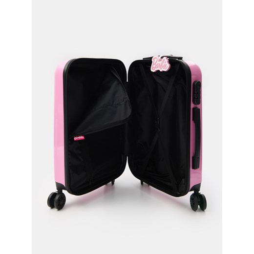 Sinsay - Walizka Barbie - różowy Sinsay One Size Sinsay