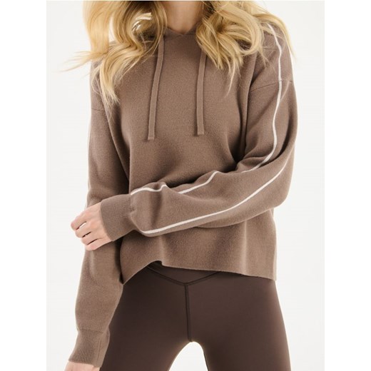 Sinsay - Sweter z kapturem - brązowy ze sklepu Sinsay w kategorii Swetry damskie - zdjęcie 178528774