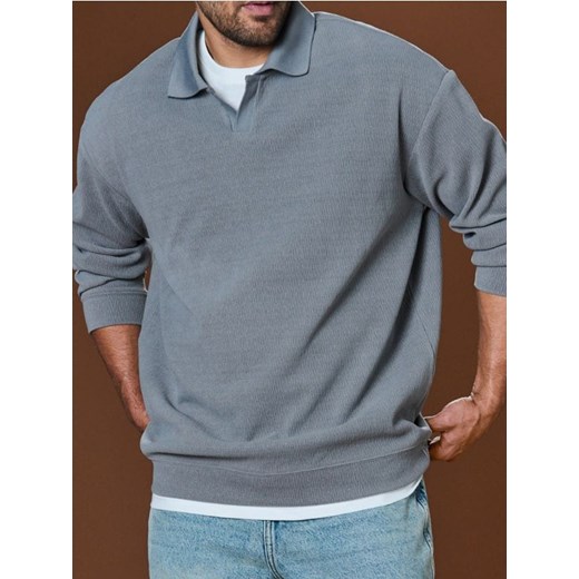 Sinsay - Bluza - szary ze sklepu Sinsay w kategorii Bluzy męskie - zdjęcie 178529234