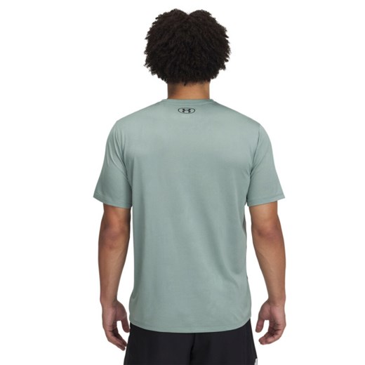 Męska koszulka treningowa Under Armour UA Tech Vent Jcqrd SS - zielona ze sklepu Sportstylestory.com w kategorii T-shirty męskie - zdjęcie 178529780