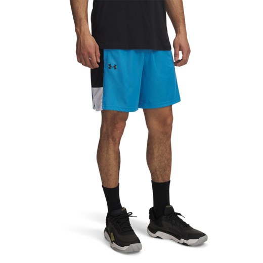 Męskie spodenki do koszykówki Under Armour UA Zone 7\" Short - niebieskie ze sklepu Sportstylestory.com w kategorii Spodenki męskie - zdjęcie 178529820