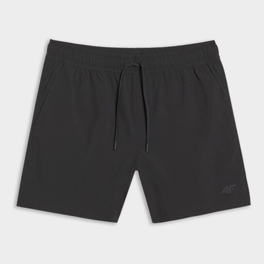 Męskie spodenki plażowe 4F 4FWSS25UBDSM134 - czarne ze sklepu Sportstylestory.com w kategorii Kąpielówki - zdjęcie 178529884