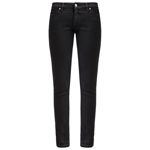 Cheap Monday Jeansy Slim fit black pit zalando szary abstrakcyjne wzory