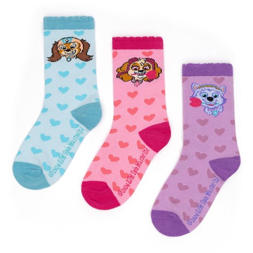 Skarpetki Paw Patrol ACCCS-AW24-327PAW (3-PACK) ze sklepu ccc.eu w kategorii Skarpetki dziecięce - zdjęcie 178530602
