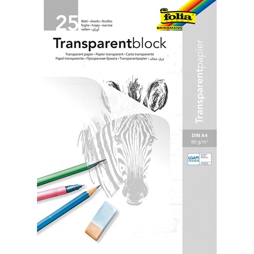 folia PAPER Papier transparentny (25 szt.) w kolorze białym - A4 ze sklepu Limango Polska w kategorii Akcesoria biurowe - zdjęcie 178531702