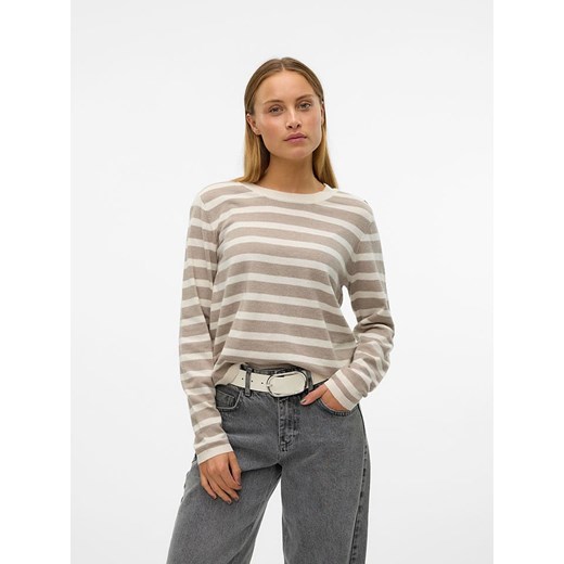 Vero Moda Sweter w kolorze beżowo-kremowym ze sklepu Limango Polska w kategorii Swetry damskie - zdjęcie 178532962