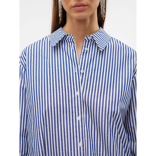 Vero Moda Koszula w kolorze niebiesko-białym Vero Moda L okazja Limango Polska
