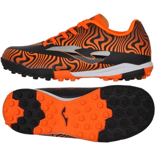 Buty Joma Evolution 2501 Tf EVJS2501TF Pomarańczowo-czarne pomarańczowe ze sklepu ButyModne.pl w kategorii Buty sportowe dziecięce - zdjęcie 178534260