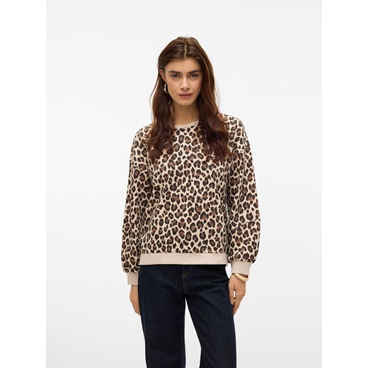 Vero Moda Bluza w kolorze beżowo-czarnym ze sklepu Limango Polska w kategorii Bluzy damskie - zdjęcie 178536332