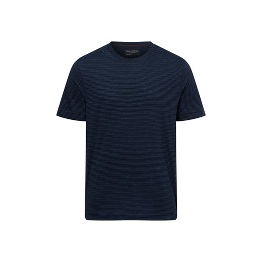 Marc O'Polo Koszulka męska Mężczyźni Bawełna granatowy w paski ze sklepu vangraaf w kategorii T-shirty męskie - zdjęcie 178537542