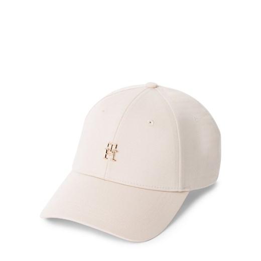 Tommy Hilfiger Męska czapka z daszkiem - Elevated Chic Cap Mężczyźni Bawełna écru jednolity ze sklepu vangraaf w kategorii Czapki z daszkiem damskie - zdjęcie 178537593