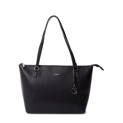 L.Credi Sprzedawca damski - Michaela Kobiety czarny jednolity ze sklepu vangraaf w kategorii Torby Shopper bag - zdjęcie 178537611