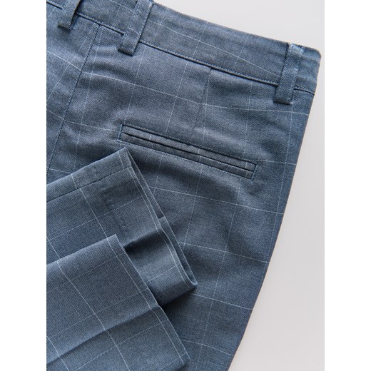 Reserved - Eleganckie spodnie regular - niebieski Reserved 170 (13-14 lat) Reserved