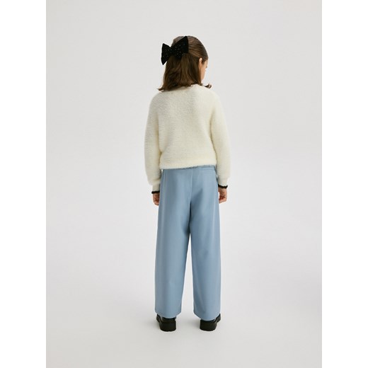 Spodnie dziewczęce Reserved z poliestru 