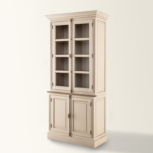 Kredens Gordes 115x54x241 cm cream ze sklepu dekoria.pl w kategorii Pozostałe meble - zdjęcie 178537854