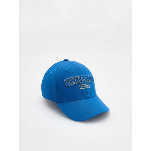 Reserved - Czapka z daszkiem - niebieski ze sklepu Reserved w kategorii Czapki dziecięce - zdjęcie 178539103