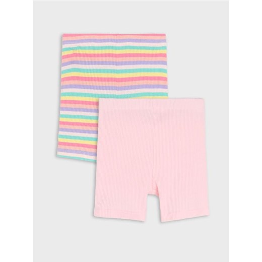 Sinsay - Szorty 2 pack - różowy ze sklepu Sinsay w kategorii Odzież dla niemowląt - zdjęcie 178541653