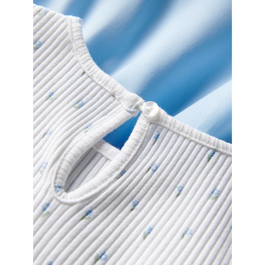 Reserved - Sukienka z tiulowym dołem - jasnoniebieski Reserved 98 (2-3 lata) Reserved