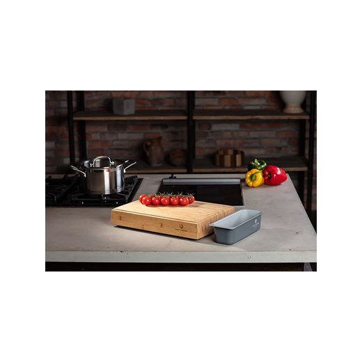 Chef Cuisine Magnetyczna deska do krojenia w kolorze jasnobrązowym - 40 x 6 x 28 Chef Cuisine onesize wyprzedaż Limango Polska