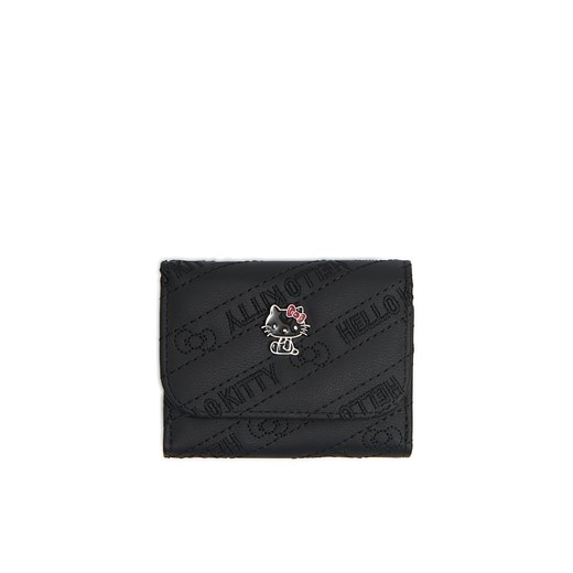 Cropp - Czarny portfel Hello Kitty - czarny ze sklepu Cropp w kategorii Portfele damskie - zdjęcie 178544601
