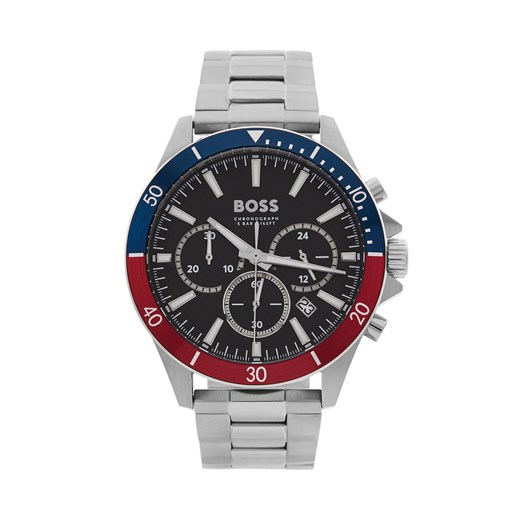 Zegarek BOSS Troper 1514108 Srebrny one size wyprzedaż eobuwie.pl