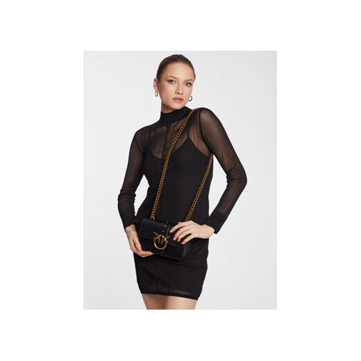 Pinko Torebka Love One Mini C PE 23 PLTT 100058 A0F1 Czarny Pinko uniwersalny MODIVO
