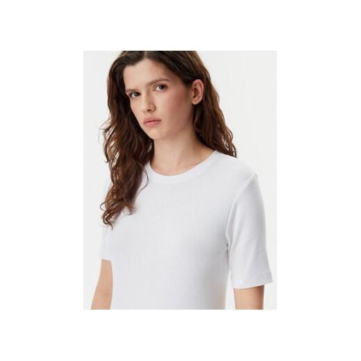 Gap T-Shirt 679172-01 Biały Stretch Fit Gap L MODIVO