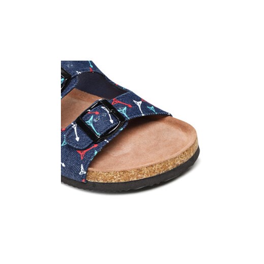 Action Boy Klapki AGK21136 Granatowy Action Boy 30 MODIVO