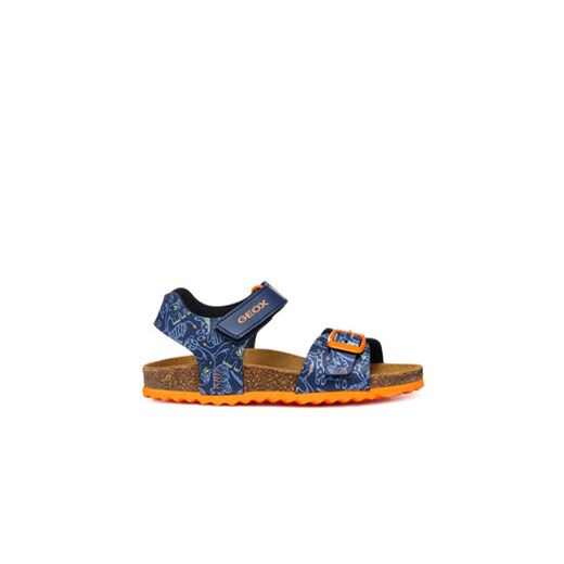 Geox Sandały J Ghita J028LB 06A54 C4243 S Granatowy ze sklepu MODIVO w kategorii Sandały dziecięce - zdjęcie 178548483