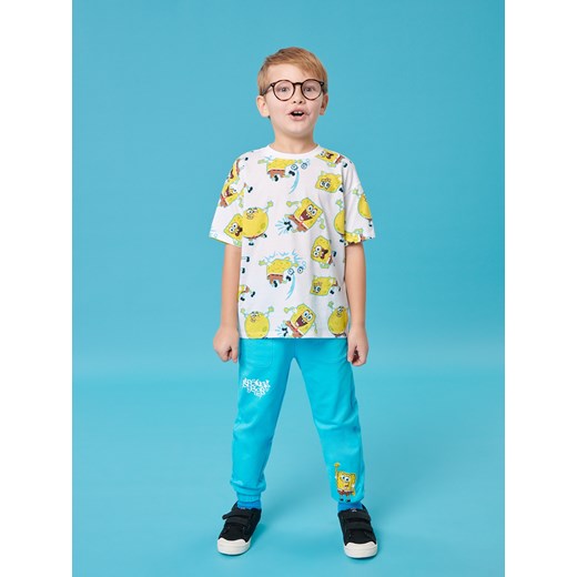 Sinsay - Koszulka SpongeBob - biały Sinsay 128 Sinsay