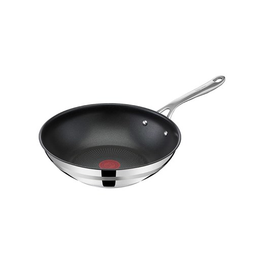 Tefal Patelnia wok "Cook Smart" w kolorze srebrno-czarnym - Ø 28 cm - id: 16395596 - marki Tefal - 178552311 Tefal Patelnia wok "Cook Smart" w kolorze srebrno-czarnym - Ø 28 cm ze sklepu Limango Polska w kategorii Garnki - zdjęcie 178552311