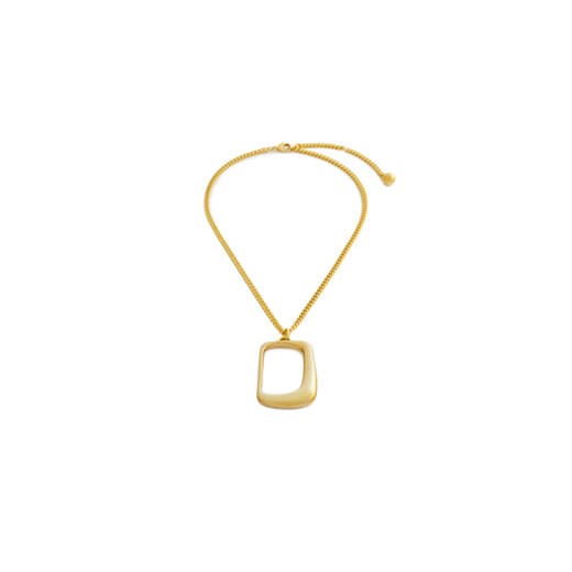 JACQUEMUS Naszyjnik 24E241JW651-5845 Złoty Jacquemus one size MODIVO