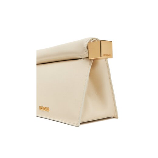 JACQUEMUS Torebka La Pochette Rond 24E233BA356-3171 Écru Jacquemus one size MODIVO