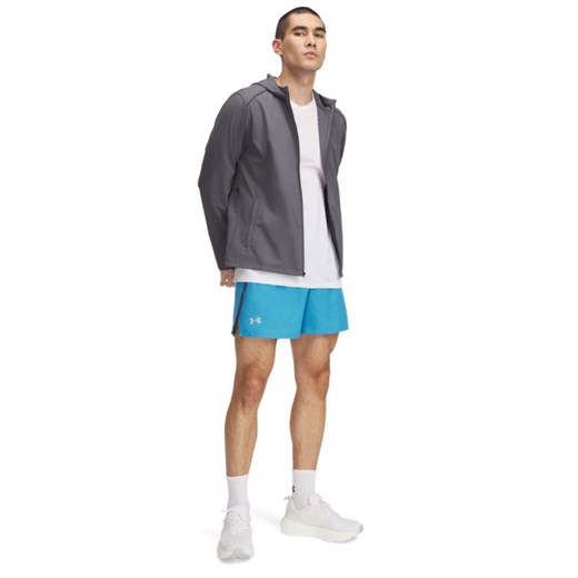 Męskie spodenki do biegania Under Armour UA Launch 5\'\' Short - niebieskie ze sklepu Sportstylestory.com w kategorii Spodenki męskie - zdjęcie 178555853