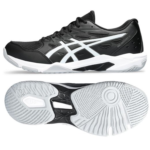 Buty Asics GEL-ROCKET 11 1071A091-002 czarne czarne ze sklepu ButyModne.pl w kategorii Buty sportowe męskie - zdjęcie 178556094